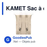 KAMET Sac à dos enroulable 390 gr/m² - Miniature 10