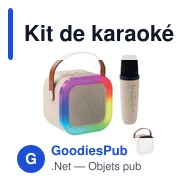Kit de karaoké personnalisable avec logo - KARASET+ - Miniature 1