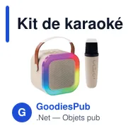 Kit de karaoké personnalisable avec logo - KARASET+ - Miniature 11