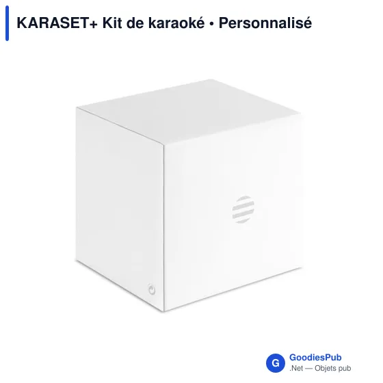 Kit de karaoké personnalisable avec logo - KARASET+ - Image 7