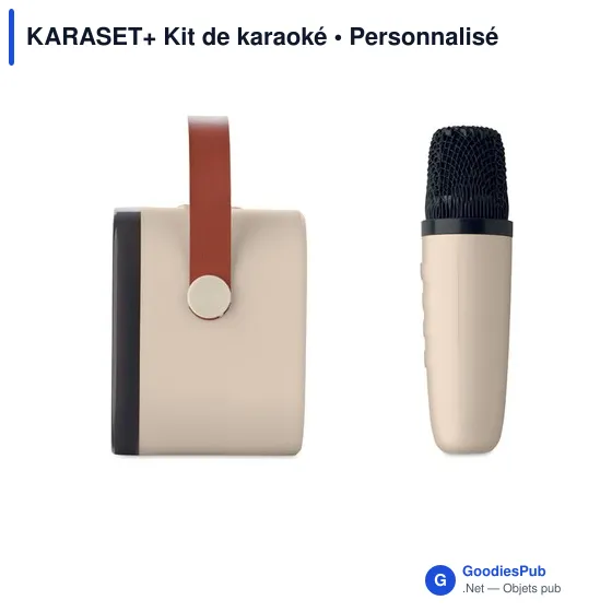Kit de karaoké personnalisable avec logo - KARASET+ - Image 8