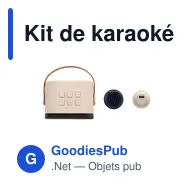 Kit de karaoké personnalisable avec logo - KARASET+ - Miniature 9