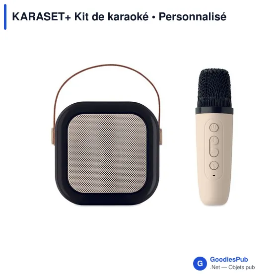 Kit de karaoké personnalisable avec logo - KARASET+ - Image 10