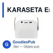 Enceinte sans fil personnalisable KARASETA avec logo - Miniature 2