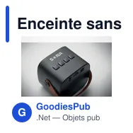 Enceinte sans fil personnalisable KARASETA avec logo - Miniature 12