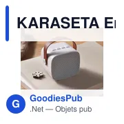 Enceinte sans fil personnalisable KARASETA avec logo - Miniature 4