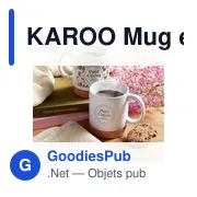 KAROO Mug en céramique liège 280 ml - Miniature 4