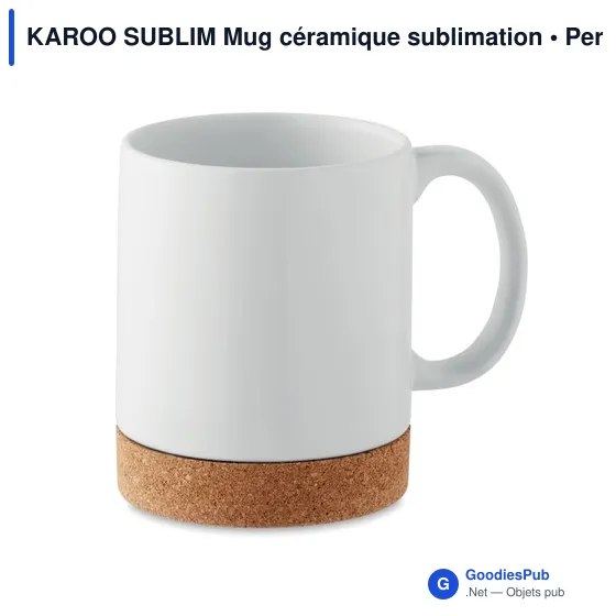 KAROO SUBLIM Mug céramique sublimation - Image 1