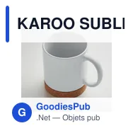 KAROO SUBLIM Mug céramique sublimation - Miniature 4