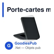 Porte-cartes magnétique personnalisable KARTA STAND avec logo - Miniature 11