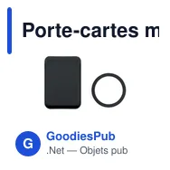 Porte-cartes magnétique personnalisable KARTA STAND avec logo - Miniature 12