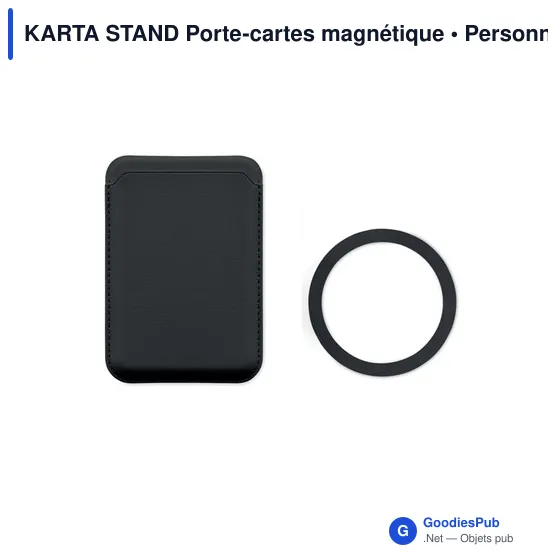 Porte-cartes magnétique personnalisable KARTA STAND avec logo - Image 12