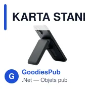 Porte-cartes magnétique personnalisable KARTA STAND avec logo - Miniature 4