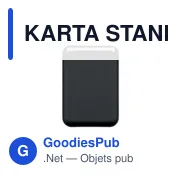 Porte-cartes magnétique personnalisable KARTA STAND avec logo - Miniature 7