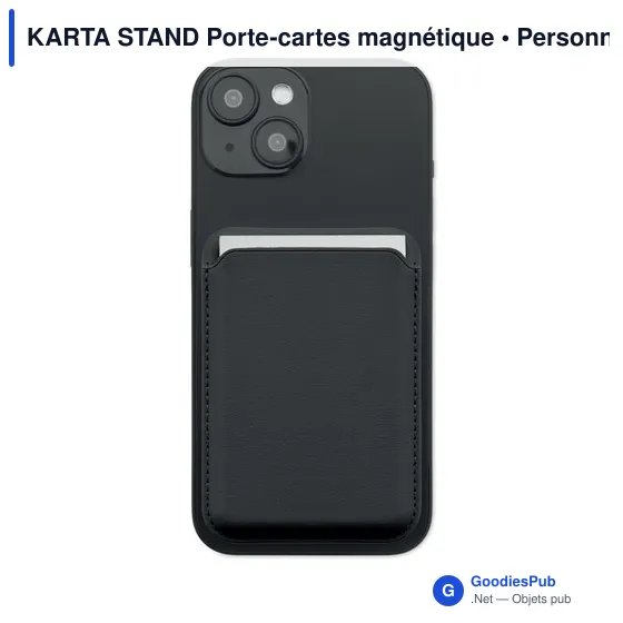 Porte-cartes magnétique personnalisable KARTA STAND avec logo - Image 9