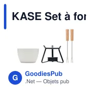KASE Set à fondue en céramique 240 m - Miniature 2