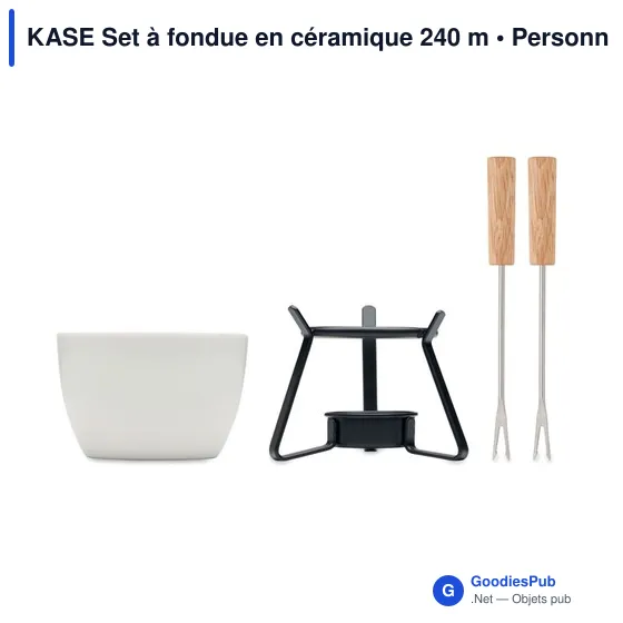 KASE Set à fondue en céramique 240 m - Image 2