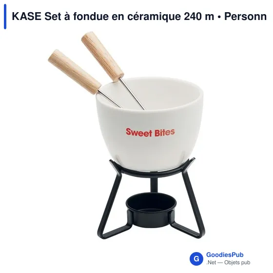 KASE Set à fondue en céramique 240 m - Image 3