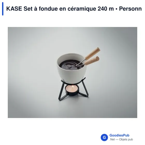 KASE Set à fondue en céramique 240 m - Image 4