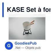 KASE Set à fondue en céramique 240 m - Miniature 6