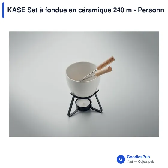 KASE Set à fondue en céramique 240 m - Image 6