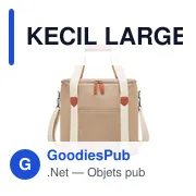KECIL LARGE Grand sac isotherme toile 450gr - Miniature 2