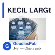 KECIL LARGE Grand sac isotherme toile 450gr - Miniature 5