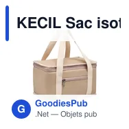 KECIL Sac isotherme 6 canettes - Miniature 1