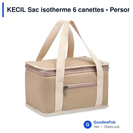 KECIL Sac isotherme 6 canettes