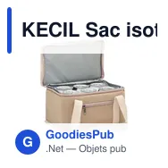 KECIL Sac isotherme 6 canettes - Miniature 3