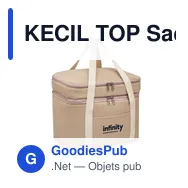 KECIL TOP Sac isotherme en toile 320 gr/m - Miniature 4