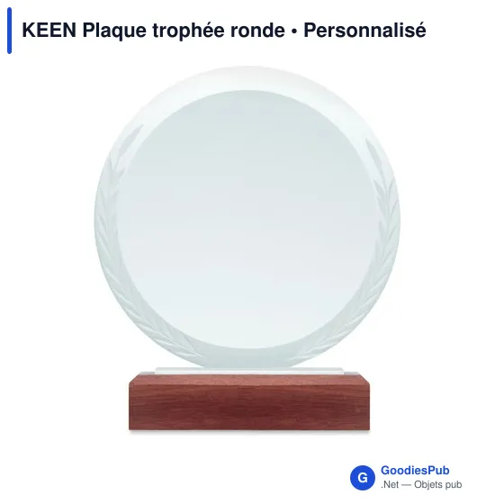 KEEN Plaque trophée ronde - Image 3