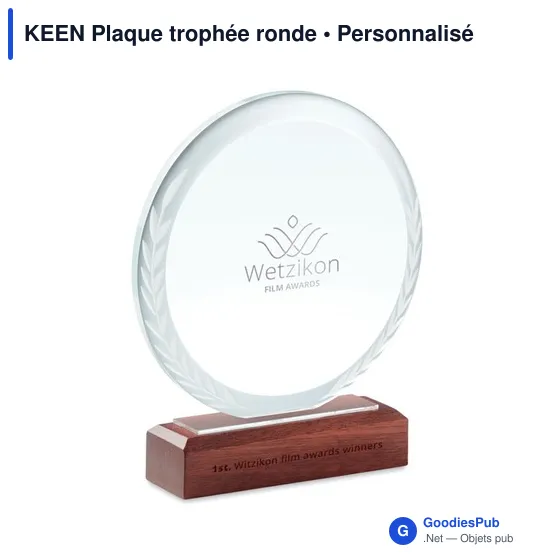 KEEN Plaque trophée ronde - Image 4