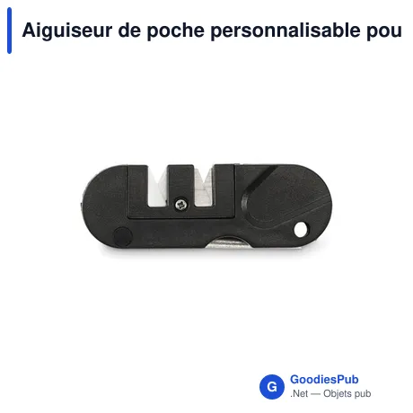 Aiguiseur de poche personnalisable pour logo - KEENSHARP