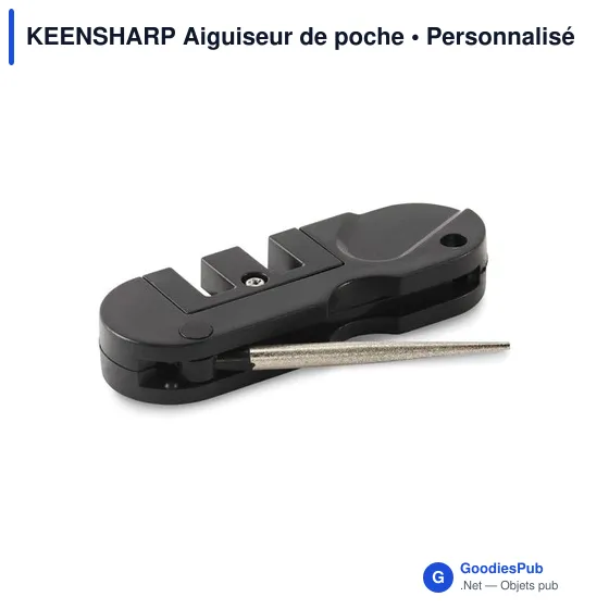 Aiguiseur de poche personnalisable pour logo - KEENSHARP - Image 3