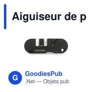 Aiguiseur de poche personnalisable pour logo - KEENSHARP - Miniature 5