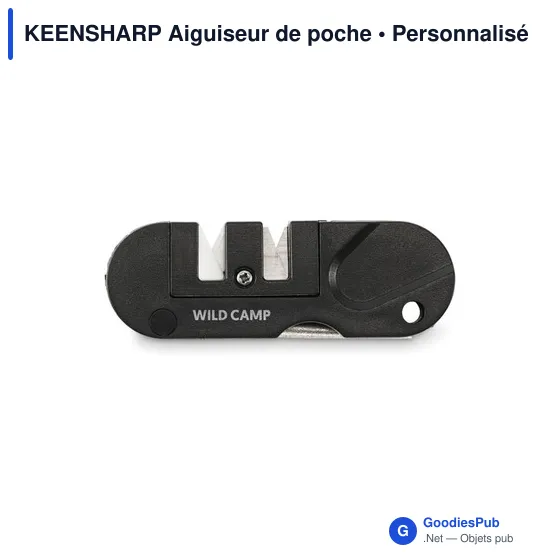 Aiguiseur de poche personnalisable pour logo - KEENSHARP - Image 5