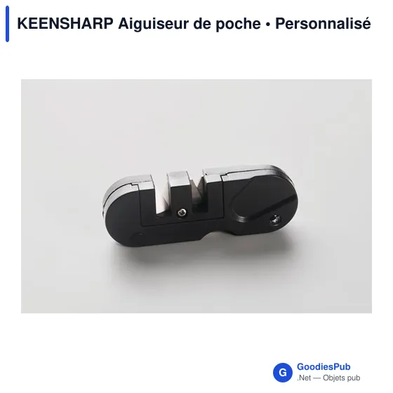 Aiguiseur de poche personnalisable pour logo - KEENSHARP - Image 6