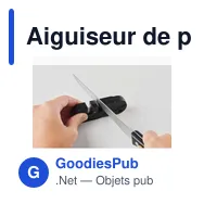 Aiguiseur de poche personnalisable pour logo - KEENSHARP - Miniature 9