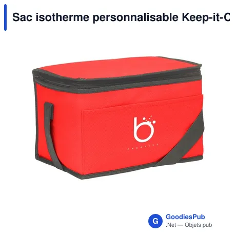 Sac isotherme personnalisable Keep-it-Cool GRS RPET avec logo