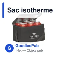Sac isotherme personnalisable Keep-it-Cool GRS RPET avec logo - Miniature 12