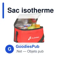 Sac isotherme personnalisable Keep-it-Cool GRS RPET avec logo - Miniature 3