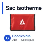 Sac isotherme personnalisable Keep-it-Cool GRS RPET avec logo - Miniature 4