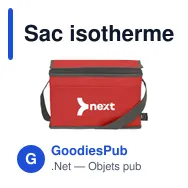 Sac isotherme personnalisable Keep-it-Cool GRS RPET avec logo - Miniature 5