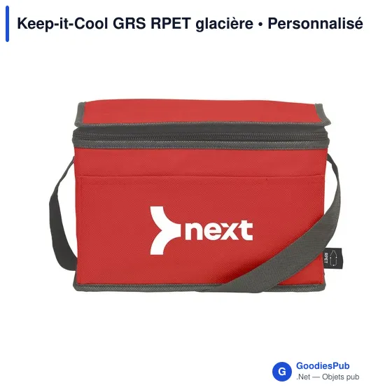 Sac isotherme personnalisable Keep-it-Cool GRS RPET avec logo - Image 5