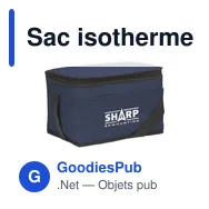 Sac isotherme personnalisable Keep-it-Cool GRS RPET avec logo - Miniature 6