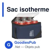 Sac isotherme personnalisable Keep-it-Cool GRS RPET avec logo - Miniature 7