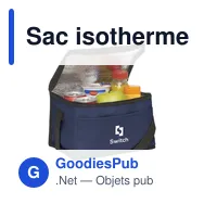 Sac isotherme personnalisable Keep-it-Cool GRS RPET avec logo - Miniature 8