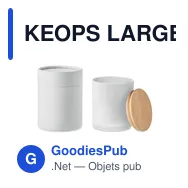 KEOPS LARGE Bougie en cire végétale 280 gr - Miniature 10