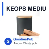 KEOPS MEDIUM Bougie en cire végétale 200 gr - Miniature 1